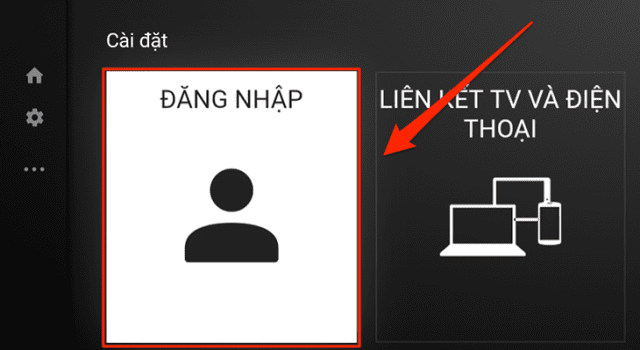 Cách đăng nhập tài khoản YouTube ngay trên tivi