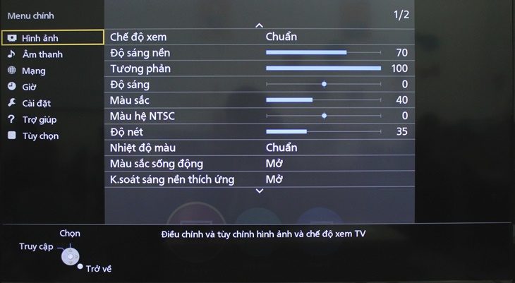 2. Cách để khôi phục cài đặt gốc ngay trên Smart tivi Panasonic 2018