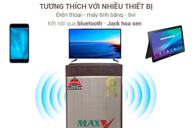 Tương thích với nhiều thiết bị điện tử khác