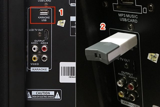 Các bước cài đặt để hát karaoke tiện ích bằng điện thoại và USB