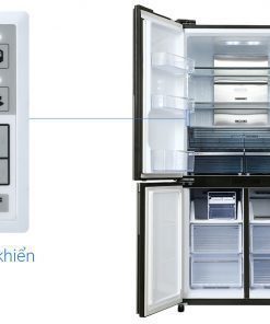 Tủ lạnh Sharp SJ-FX640V-SL - hình số 4