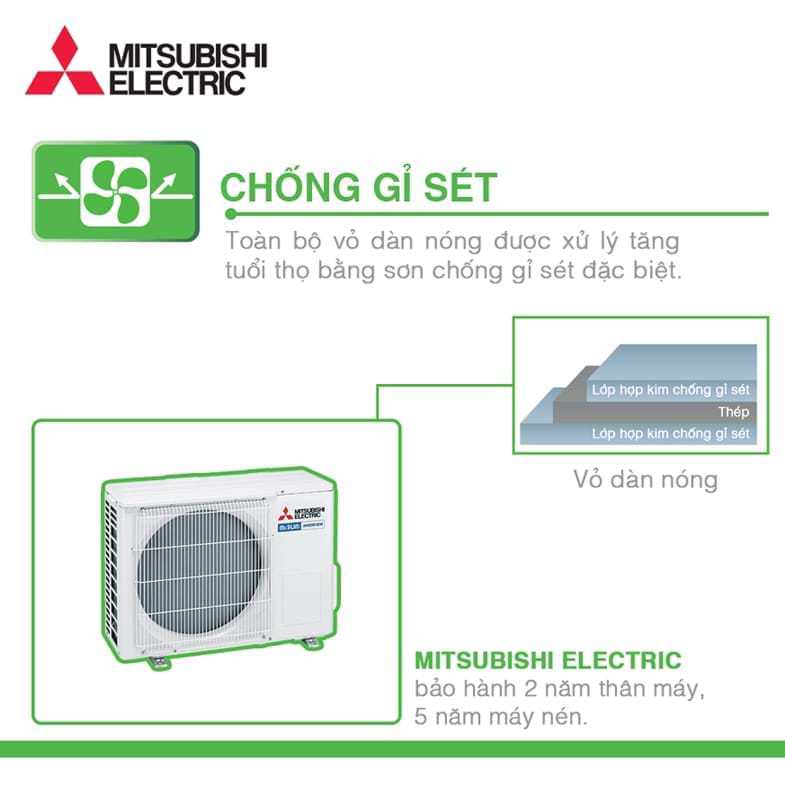 Đánh giá máy lạnh Mitsubishi Electric về độ bền