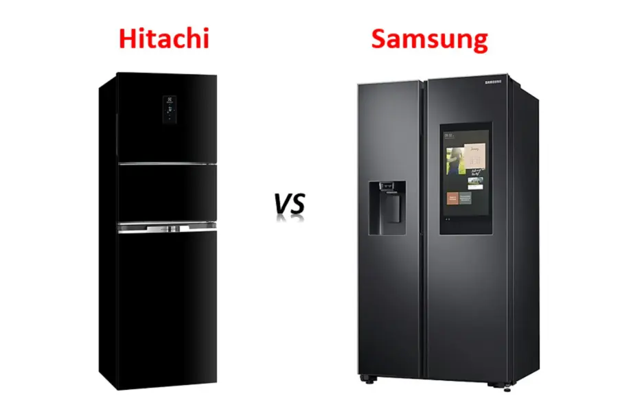 So sánh tủ lạnh Hitachi và Samsung