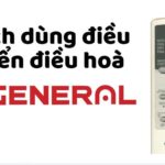 Cách sử dụng điều khiển điều hòa General [Inverter, 1 – 2 chiều]