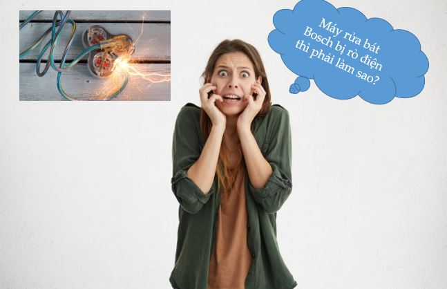 máy rửa bát Bosch bị rò điện
