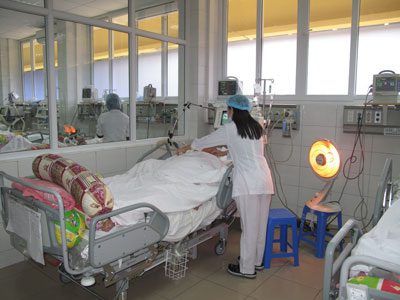 dùng máy sưởi dễ gây tai nạn phải nhập viện