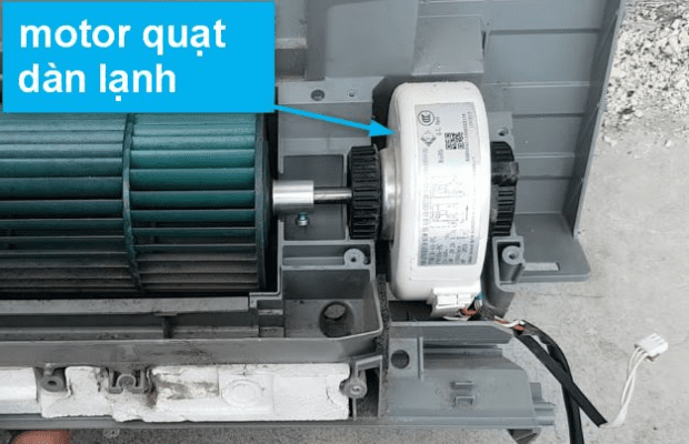 motor quạt dàn nóng điều hòa midea