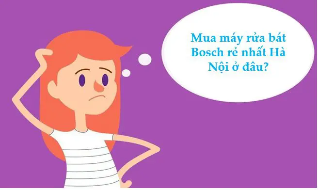 Mua máy rửa bát Bosch rẻ nhất Hà Nội