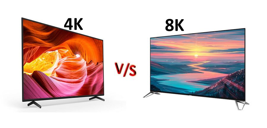 so sánh tivi 4K và 8K