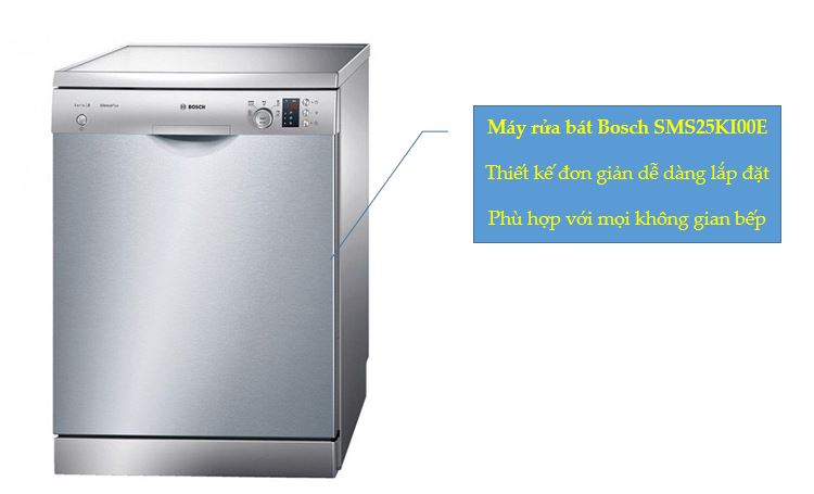 1. Top 3 máy rửa bát Bosch dưới 15 triệu