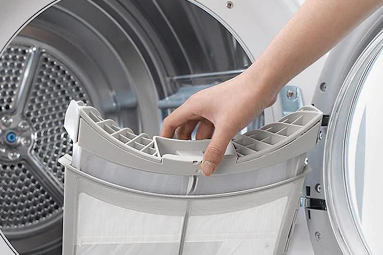 Máy sấy LG lọc bụi, kháng khuẩn hiệu quả