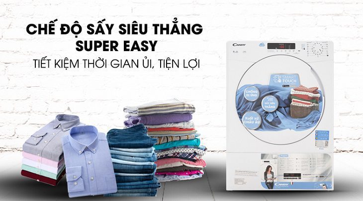 Chế độ sấy siêu thẳng Super Easy