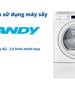 cách dùng máy sấy Candy