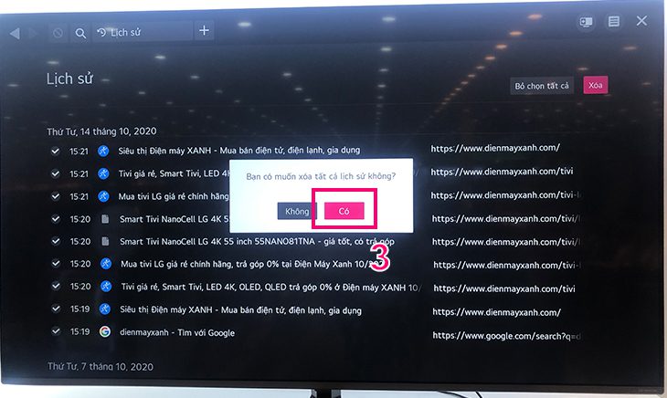 bạn hãy chọn Có bạn hãy chọn Có