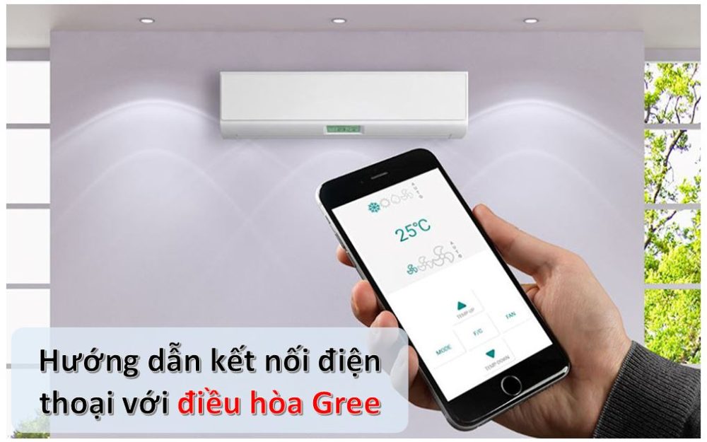 điều khiển máy lạnh gree bằng điện thoại