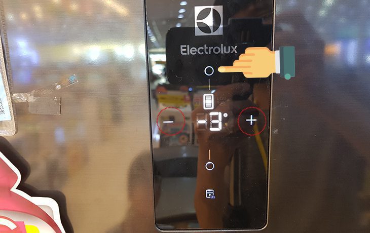 Cách chỉnh ngăn cấp đông mềm TasteSeal 