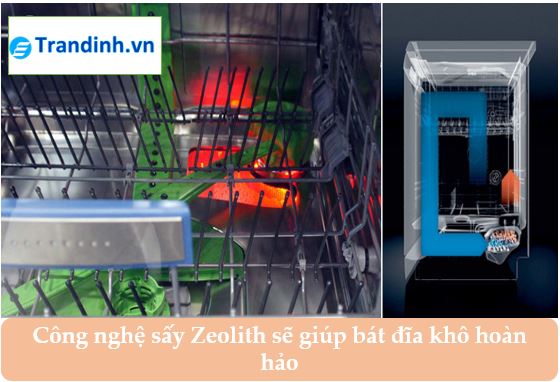3. Tại sao máy rửa bát Bosch có sấy Zeolith không có hé cửa tự động?