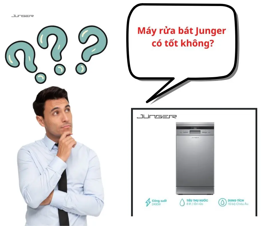 Máy rửa bát Junger có tốt không?