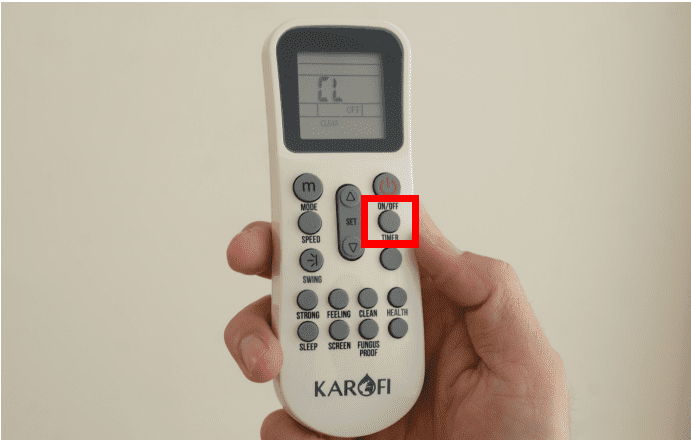 Nhấn Nút Time để Chọn Chế độ Hẹn Giờ Bật Tắt