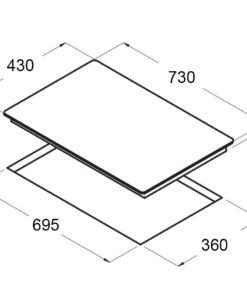 Bếp đôi từ Teka IZ 7210 - hình số 2