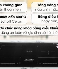 Bếp từ đôi lắp âm Sunhouse MMB9208DIH Mama - hình số 2