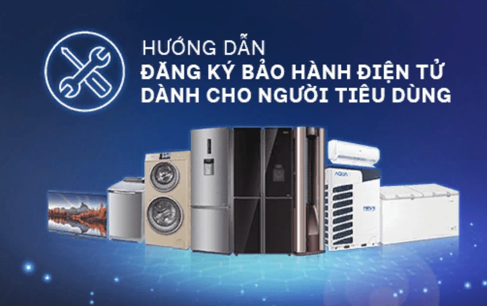 cách đăng ký và check bảo hành aqua