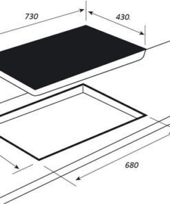 Bếp từ Faster FS 366I lắp âm 2 vùng nấu - hình số 2