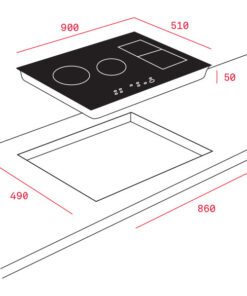 Bếp từ Teka IRF 9430 - hình số 3