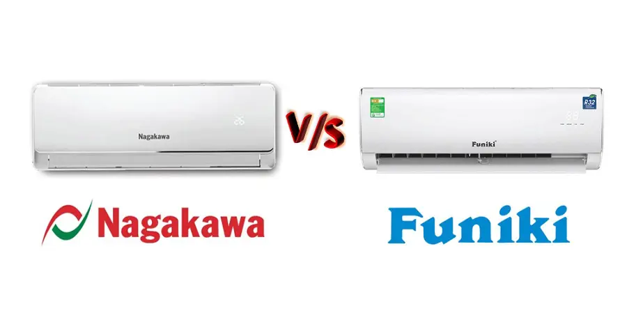 So sánh điều hòa Nagakawa và Funiki