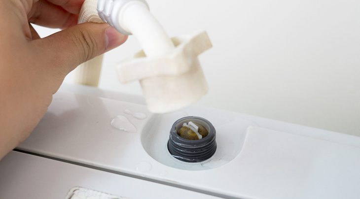 Do tắc van cấp nước gây lỗi IE