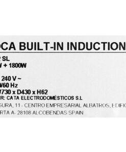 Bếp từ âm đôi Malloca MI 732 SL - hình số 6