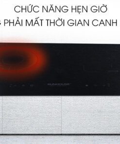 Bếp đôi điện từ hồng ngoại Sunhouse SHB9104MT - hình số 4