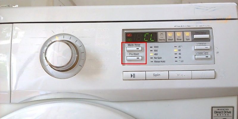 sửa lỗi CL máy giặt LG đời cũ