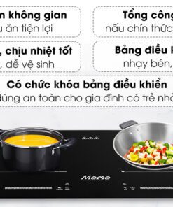 Bếp từ đôi lắp âm Sunhouse MMB9201DIH Mama - hình số 2