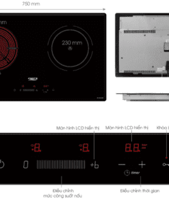 Bếp Điện Từ Chefs EH-MIX366 - hình số 7