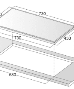Bếp từ đôi Napoliz ITC319 (2021) - hình số 2