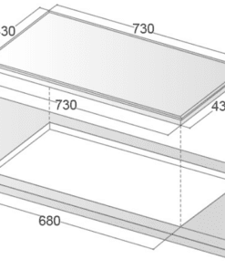 Bếp từ đôi Napoliz ITC526 - hình số 2