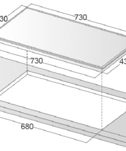 Bếp từ đôi Napoliz ITC536 (2021) - hình số 3