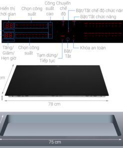 Bếp từ Electrolux EIP8546 bốn vùng nấu - hình số 3