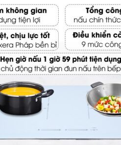 Bếp từ đôi lắp âm Kocher DIB4-888W - hình số 11
