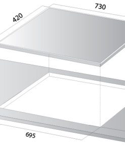 Bếp từ đôi lắp âm Kocher DI-616 - hình số 10