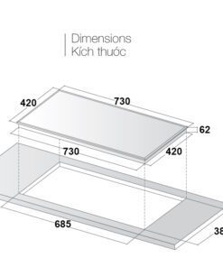 Bếp từ Kocher DI-801GE IPLUS - hình số 10