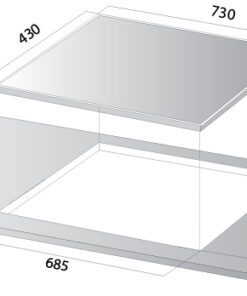 Bếp từ đôi lắp âm Kocher DIB4-888 - hình số 15
