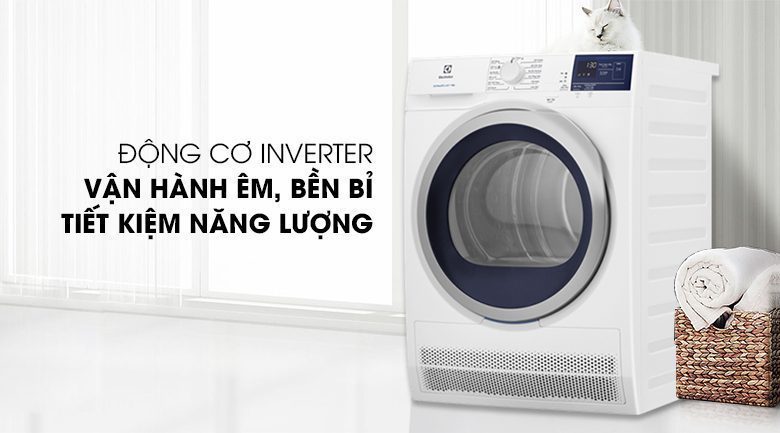 Máy sấy Electrolux EDC804CEWA - Chính hãng | Điện máy XANH