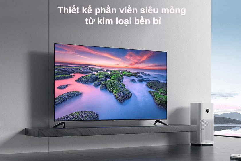 thiết kế màn hình tivi Xiaomi tràn viền tinh tế