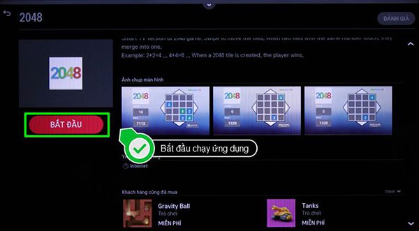 Hướng dẫn các bước tải ứng dụng trên smart tivi LG