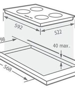 Bếp từ Giovani G 44T - hình số 3