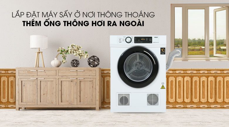 Đặc điểm của máy sấy thông hơi
