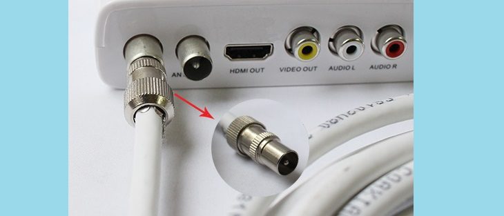 Bước 2: Kết nối Anten Bước 2: Kết nối Anten