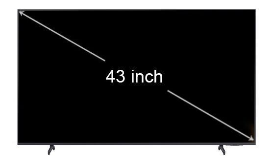 43 inch bằng bao nhiêu cm